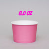 apo cup® Customizable 8 oz Paper Yogurt Cup / Food Container - Colors