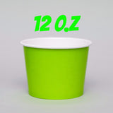 apo cup® Customizable 12oz Paper Yogurt Cup / Food Container - COLOR - CRS APO - 3