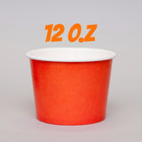 apo cup® Customizable 12oz Paper Yogurt Cup / Food Container - COLOR - CRS APO - 4