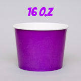 apo cup® Customizable 16oz Paper Yogurt Cup / Food Container - COLOR - CRS APO - 6